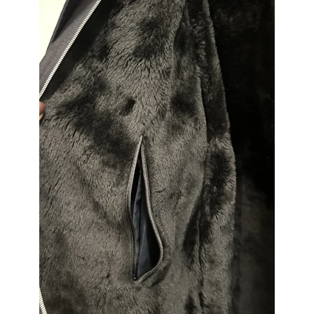 Vintage London Fog Maincoats Trench Coat Men 44 Reg Navy Blue Zip Out Liner USA